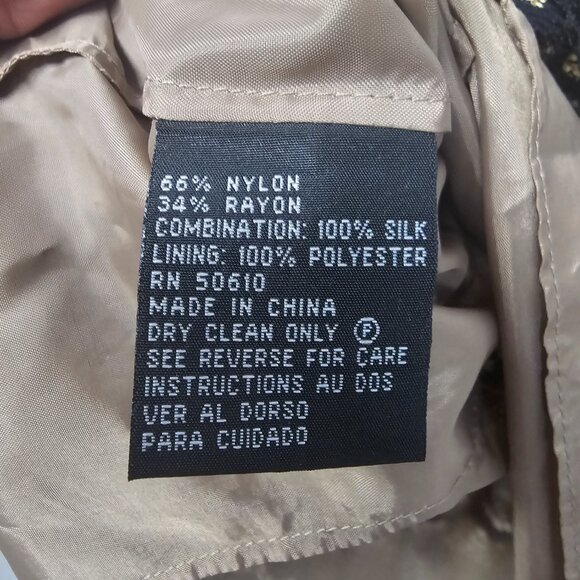 Black Gold Lace Tank Floral Goth Boho Whimsigoth Coquette Fairy Y2K 12 - Picture 9 of 10